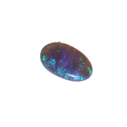 Australian Solid Black Crystal Opal