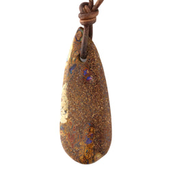 Natural Boulder Opal Necklace