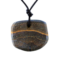 Natural Boulder Opal Necklace