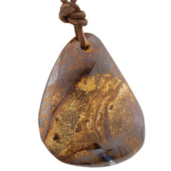 Natural Boulder Opal Necklace