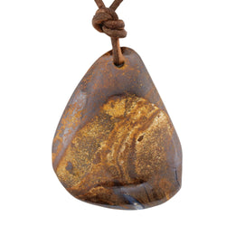 Natural Boulder Opal Necklace