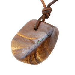 Natural Boulder Opal Necklace