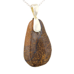 Natural Boulder Opal Necklace