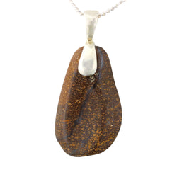 Natural Boulder Opal Necklace