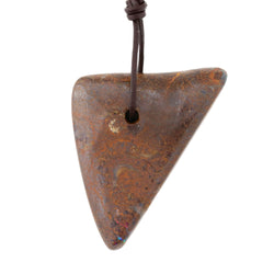 Natural Boulder Opal Necklace