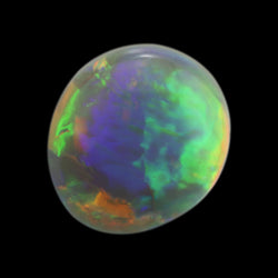 Australian Solid Semi Black Crystal Opal - 5.00 Cts